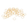 4AR244/245/246 Кольцо соединительное 0,9*8мм, 50шт/упак, Astra&Craft (Золото)