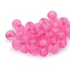 2008 Бусины пластиковые, полупроз., цветные, круглые, 8мм, 20гр, 70(+/-5)шт/упак, Astra&Craft (022 розовый)
