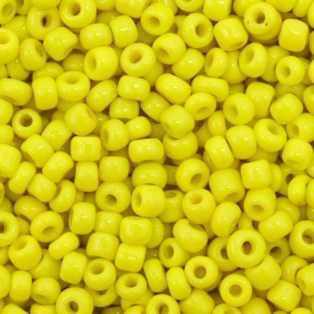 Бисер, (стекло), 11/0, упак./20 гр., Astra&Craft (42 желтый/непрозрачный)