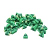 2AR23054 Бусины из полимерной глины 'Зелёная ёлочка' 50шт/упак Astra&Craft