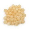 1301137 Бусины стеклянные 'Нефритовое кракле' 8мм, упак/34шт., Astra&Craft (4 кремовый)