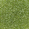 Бисер, (стекло), 11/0, упак./20 гр., Astra&Craft (104 салат/прозрачный, глянцевый)