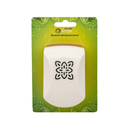 CIW-32q Дырокол фигурный (окно) 3,2 см, Astra&Craft (116 цветок)