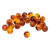 2012 Бусины пластиковые, 'янтарь', круглые, 12мм, 20гр, Astra&Craft