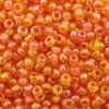 Бисер, (стекло), 11/0, упак./20 гр., Astra&Craft (228 оранжевый с цвет.центром(радужный))