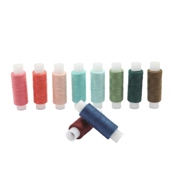 Набор швейных ниток 50/2, 200м, ассорти №51, 10шт/упак, Astra&Craft