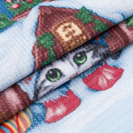 Ткань для шитья вафельное полотно, 63х150 см, Astra&Craft