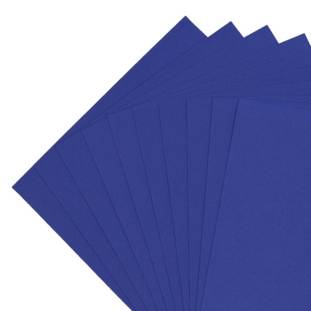 Фоамиран EVA-1010, 10 шт, 20х30 см, 1 мм., Astra&Craft (ZK-011/BK025 темно-синий)