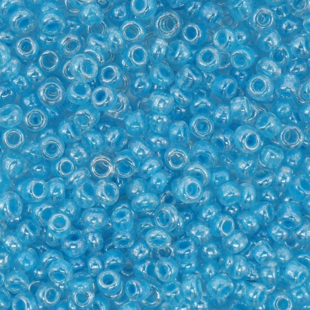 Бисер, (стекло), 11/0, упак./20 гр., Astra&Craft (103В голубой)