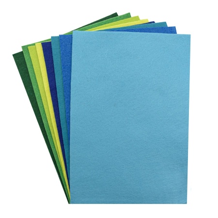 Фетр листовой мягкий ассорти, 3.0мм, 20х30см, 8шт/упак Astra&Craft (3)