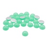 Полубусины пластиковые, 'желейные', полупрозрачные в цвете, 8мм, 25шт/упак, Astra&Craft (J20 бирюзовый)