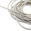 КМ002НН1 Канитель гладкая матовая Матовое серебро 1 мм 5 грамм +/- 0,1 гр.