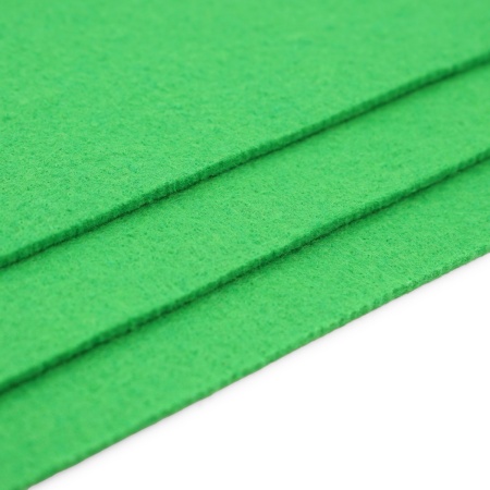 Фетр листовой мягкий, 3.0мм, 20х30см, 3шт/упак Astra&Craft (AF841 светло-зеленый)