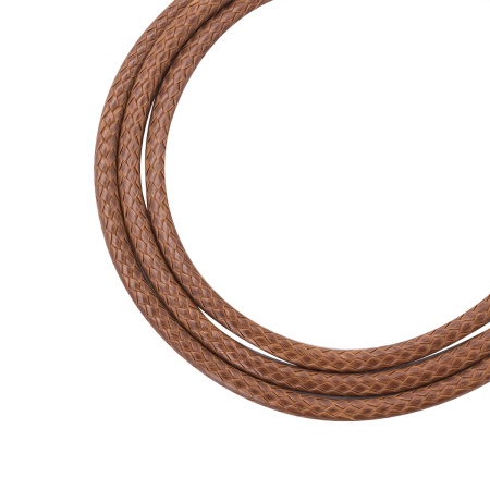 4AR343 Шнур вощеный с замком, 2мм, 45см. Astra&Craft (77 кофейный)
