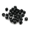 Z-439 Бусины стеклянные, 6*6 мм, упак./30 шт., Astra&Craft (801 черный)