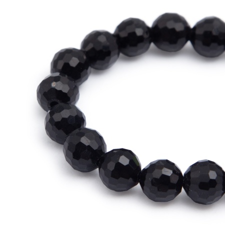 Z-453 Бусины стеклянные, 8 мм, упак./20 шт., Astra&Craft (801 черный)