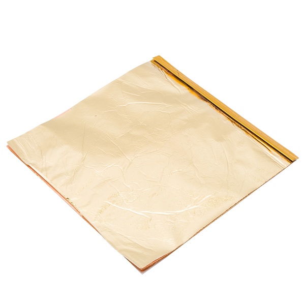 28301 Поталь фольга 14*14см, 10 листов, цвет золото Astra&Craft