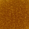 Бисер, (стекло), 11/0, упак./20 гр., Astra&Craft (М2В золотой/прозрачный, матовый)