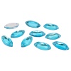 МИ006НН715 Хрустальные стразы миндаль голубой (без покрытия) 7*15мм, 10шт/упак Astra&Craft