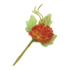 MH1-135 Декоративный букетик 'Хризантема' D4*2,5*H12см, 1шт, Astra&Craft (F08 оранжевый)