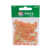 Пайетки плоские, 6 мм, упак./10 гр., Astra&Craft (88 оранжево-жёлтый кремовый)
