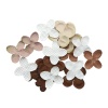 YX15-128 Бумажные лепестки, d 4,5 см/3,5 см/2,5 см, упак./25 шт., Astra&Craft (коричневый)