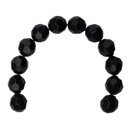 (684977) 2024 Бусины круглые акрил, 10мм, 500гр. Astra&Craft (90 черный)