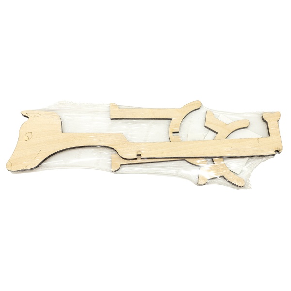 L-853 Деревянная заготовка подставка под бутылку 'Собака' 39,5*11см Astra&Craft