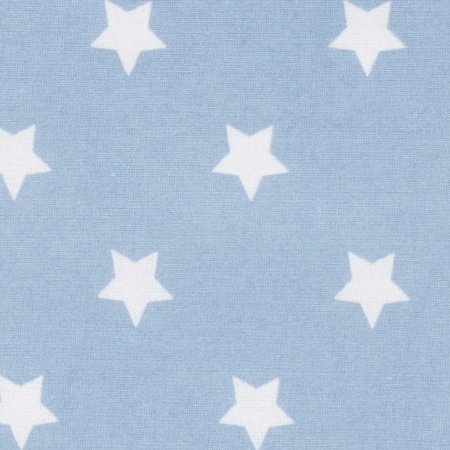 Перкаль набивной арт 140 рис 64017 вид 7 'Белые звезды на синем', 50*50см, Astra&Craft
