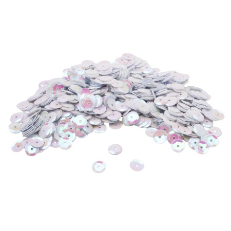 Пайетки граненые, 6 мм, упак./10 гр., Astra&Craft (319 св.-розовый перламутр)