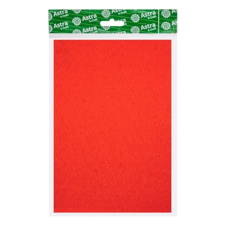 Фетр листовой жесткий ассорти, 1.0мм, 20х30см, 10шт/упак Astra&Craft