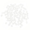 2023 Бусины пластиковые, акрил, прозрач. в цвете, граненые круглые, 8мм, 25гр, Astra&Craft (1 прозрачный)