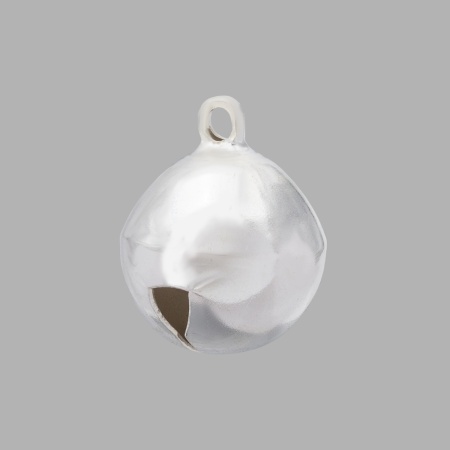 Бубенчики для рукоделия 20 мм, 10 шт., Astra&Craft (серебро)