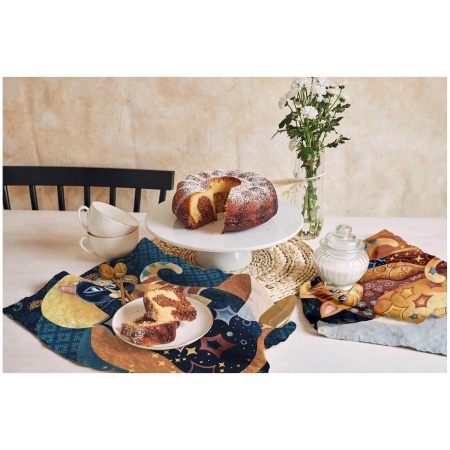 Рогожка набивная арт 904 рис 29253 вид 1 'Лунный свет', 63*150см, Astra&Craft