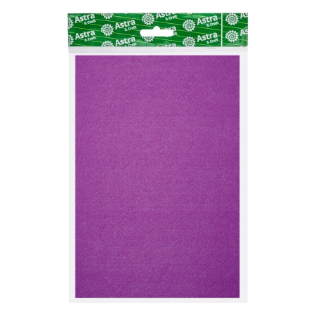 Фетр листовой жесткий ассорти №4, 3.0мм, 20х30см, 4шт/упак Astra&Craft