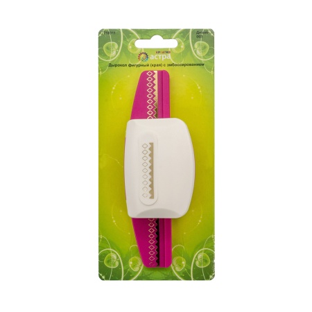 EIB-50(L) Дырокол фигурный (края) с эмбоссированием 5 см, Astra&Craft (003 ромбы)