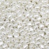 (7705619) Бусины пластиковые, 10 х11 мм, 500гр (белый)