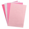 Фетр листовой мягкий ассорти, 1.0мм, 20х30см, 4шт/упак, Astra&Craft (5 розовый,белый,светло-розовый,телесный)