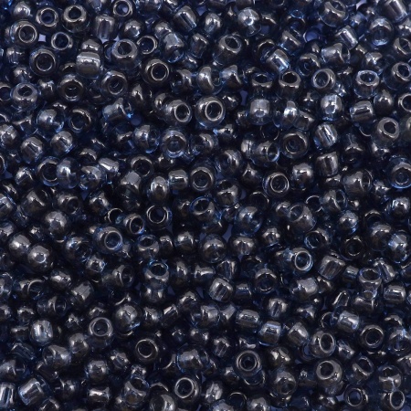 Бисер, (стекло), 11/0, упак./20 гр., Astra&Craft (12.2 т.серый прозрачный)