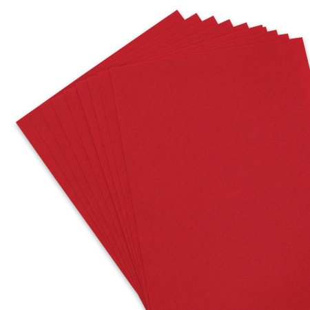 Фетр листовой мягкий, 1.0мм, 20х30см, 10 шт/упак Astra&Craft (AF802 красный)
