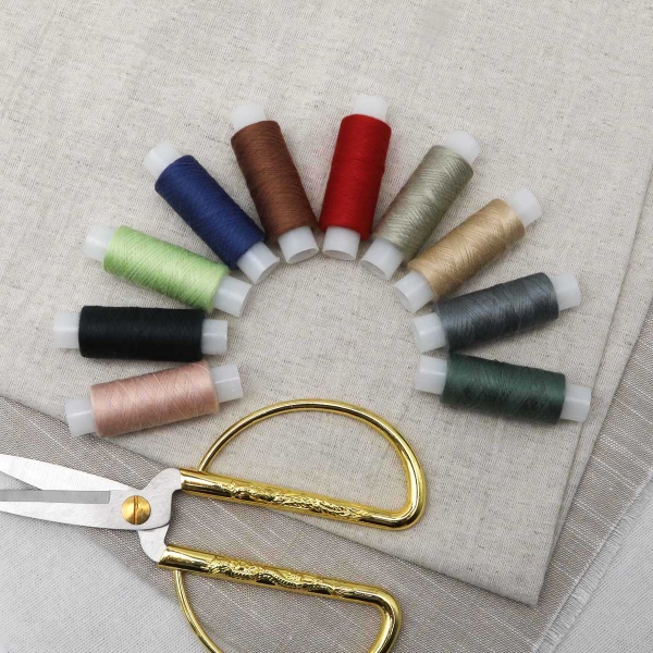 Набор швейных ниток 50/2, 200м, ассорти №111, 10шт/упак, Astra&Craft