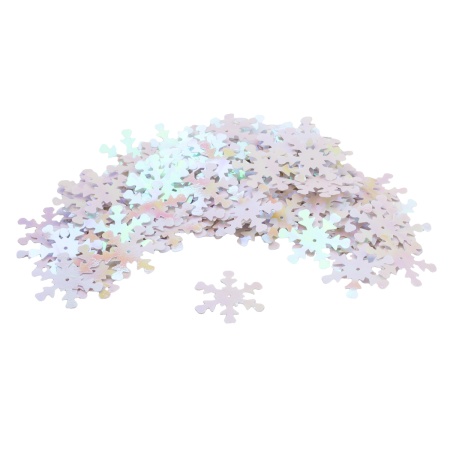 Пайетки 'снежинки', 24 мм, упак./10 гр., Astra&Craft (319 св.-розовый перламутр)