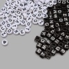 CN2038-6582 Бусины 'Черно-белое ассорти', пластик, 2*20гр Astra&Craft