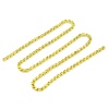 ЦС008ЗЦ2 Стразовые цепочки (золото), цвет: желтый, размер 2 мм, 30 см/упак.