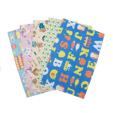 Фетр листовой мягкий ассорти с рисунком 'Дети', 1.0мм, 20х27см, 5 шт/упак, Astra&Craft