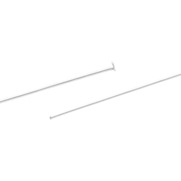 OTH1517 Штифты с плоской головкой, 0,6*45мм, 50 (+/-5)шт/упак, Astra&Craft (серебро)