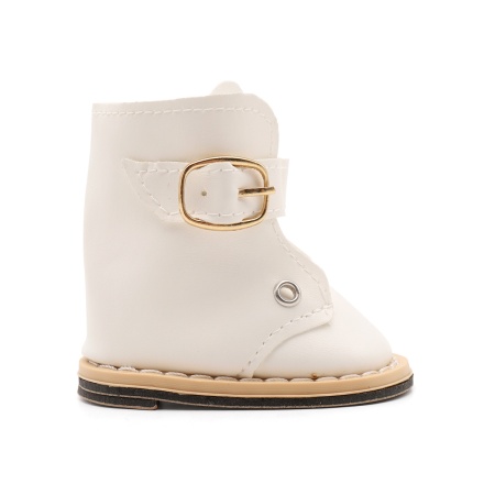 SH-0024 Ботиночки для кукол 7,5*4,2*6,0 см, 1 пара, Astra&Craft (белый)