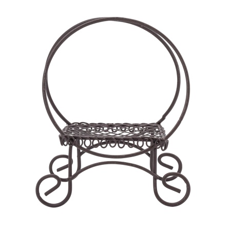 KB4253 Металлическая стойка для корзины, корич. 5*7,5*3*8см Astra&Craft