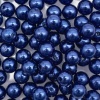 Бусины пластиковые, 'жемчуг', цветные, круглые, 8мм, 25гр, Astra&Craft (041 NL синий)