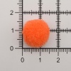 Помпоны декоративные 15мм, 50шт/упак, Astra&Craft (PA-005 оранжевый)